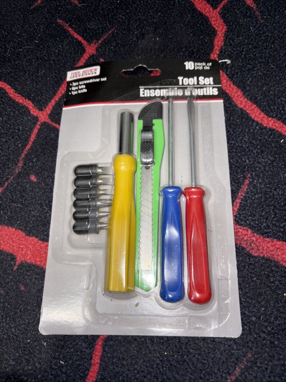 NEW 10 PC TOOL SET NEW IN PACK